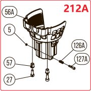 Запчасть №212A для HGSR. Кожух в сборе