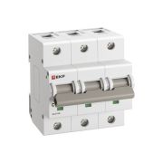 Выключатель автоматический модульный 3п C 100А 15кА ВА 47-125 PROxima EKF mcb47125-3-100C