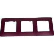 Рамка 3-м Etika сливовый IEK 672563
