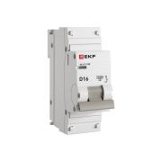 Выключатель автоматический модульный 1п D 16А 10кА ВА 47-100 PROxima EKF mcb47100-1-16D-pro