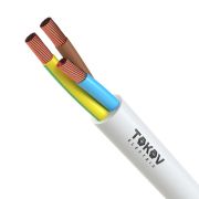 Провод TOKOV ELECTRIC ПВС 3х0.75(2х0.75+1х0.75) 380В Ч (уп.100м) 1945519