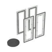 Комплект для объединения корпусов RAM fit бок о бок 250/300мм (уп.2шт) DKC R6MS2530