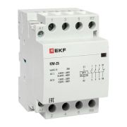 Контактор модульный КМ 25А 3NО+NC (3 мод.) EKF km-3-25-31